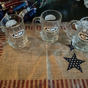 Vintage A&W mugs! Perfect for a root beer float on a hot summers day!